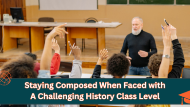 Staying Composed When Faced with A Challenging History Class Level